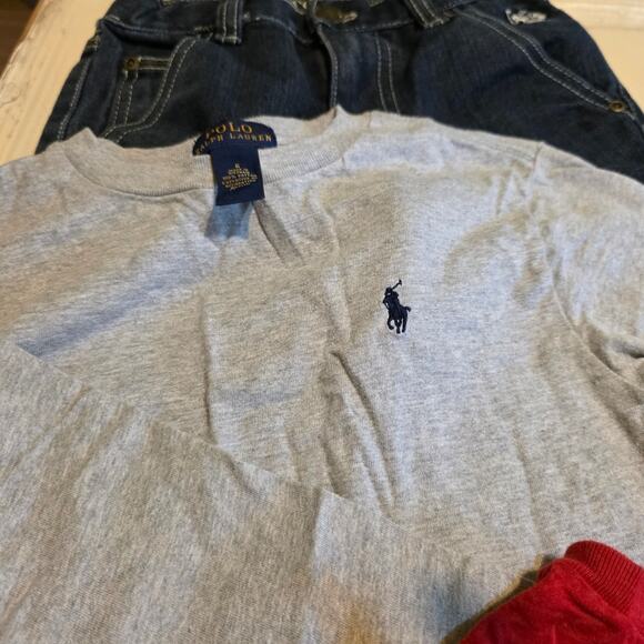 Boys size 6 bundle Nike jacket 2 polo shirts 2 pair jeans excellent condition - Picture 10 of 16